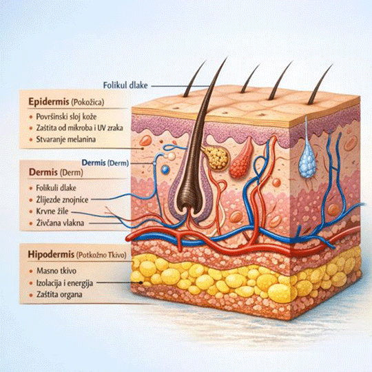 Zdravlje kože: Građa, funkcije i važnost pravilnog odabira kozmetičke njege - slika 3